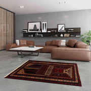 Baluch Short Rug 4' 3" x 6' 6" - No. AL66821