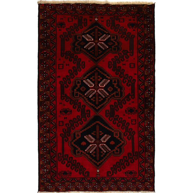 Baluch Short Rug 4' 1" x 6' 8" - No. AL15058
