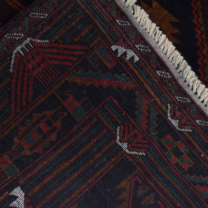 Tribal Baloch Rug 4' 2" x 7' 2" - No. AL95155