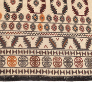 White Flat Weave Kelim 4' 6" x 6' 4" - No. AL61457