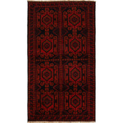 Tribal Baloch Rug 4' 0" x 7' 5" - No. AL70583