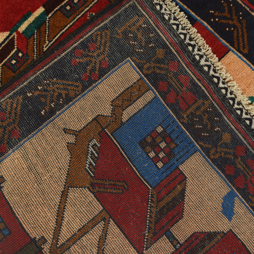 Handmade Pictorial Carpet 3' 0" x 4' 8" - No. AL81926