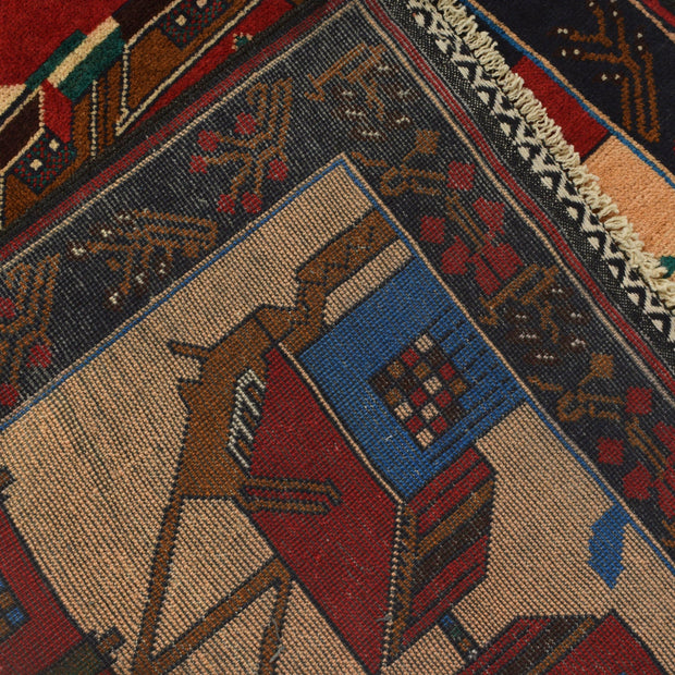 Handmade Pictorial Carpet 3' 0" x 4' 8" - No. AL81926