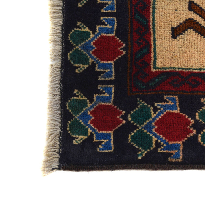 Handmade Picture Area Rug 3' 2" x 4' 9" - No. AL37720