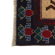 Handmade Picture Area Rug 3' 2" x 4' 9" - No. AL37720