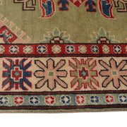 Green Color Kazak Rug 4' 0" x 6' 2" - No. AL74437