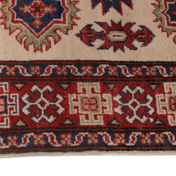Hand knotted Kazak Carpet 3' 3" x 4' 10" - No. AL42550