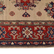 Ivory Color Kazak Rug 3' 5" x 4' 9" - No. AL19601