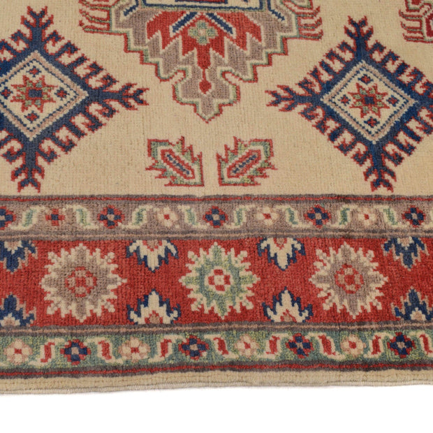 Hand Knotted Kazak Oriental Rug 3' 5" x 5' 4" - No. AL99989