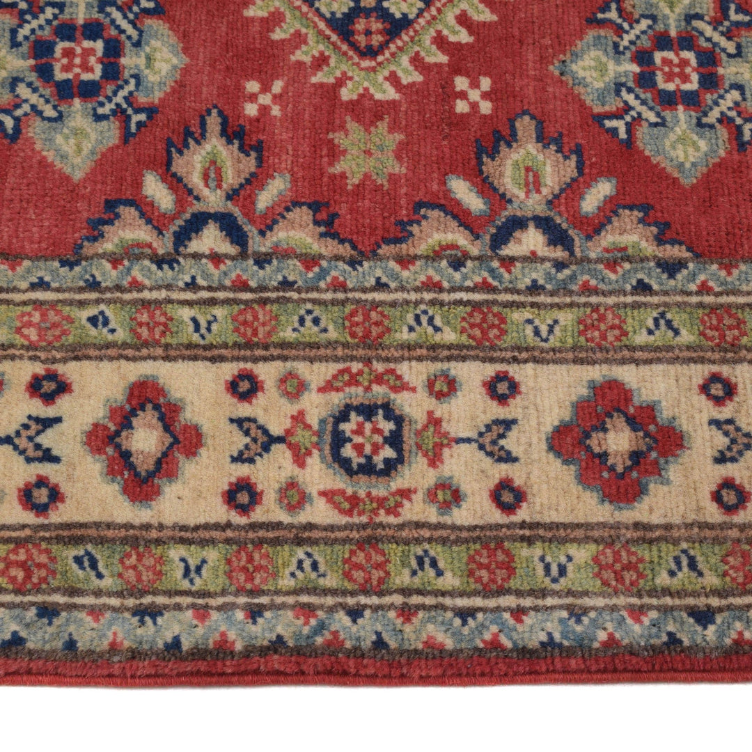 Hand knotted Kazak Carpet 3' 5" x 4' 11" - No. AL54923