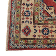 Hand knotted Kazak Carpet 3' 5" x 4' 11" - No. AL54923