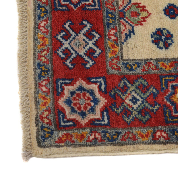 Hand Knotted Kazak Oriental Rug 2' 9" x 3' 11" - No. AL27527