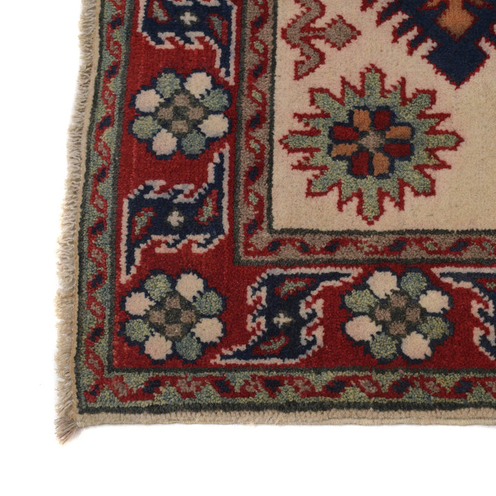 Hand knotted Kazak Carpet 2' 8" x 4' 0" - No. AL79049