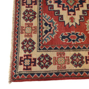 Handmade Kazak Area Rug 2' 9" x 3' 9" - No. AL57811