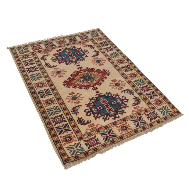 Ivory Kazak Rug 2' 11" x 3' 9" - No. AL99314