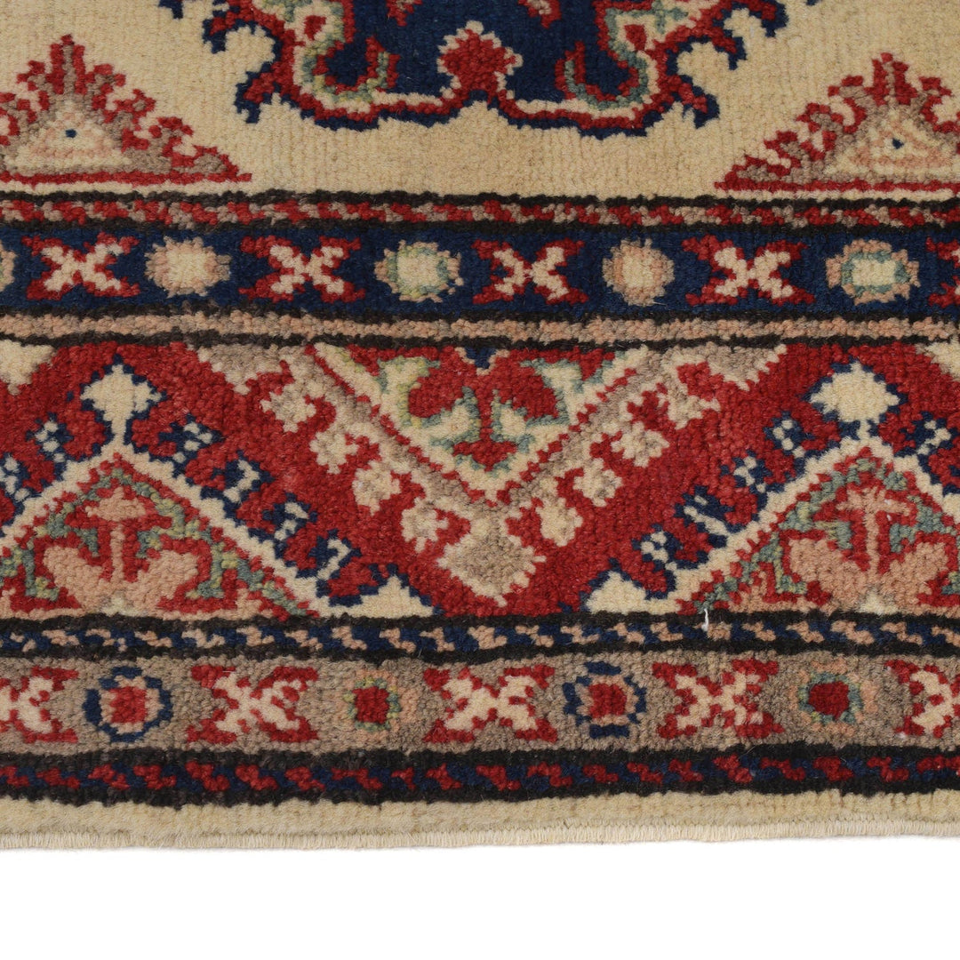 Handmade Kazak Area Rug 2' 7" x 4' 2" - No. AL76587