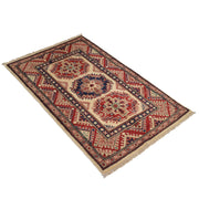 Handmade Kazak Area Rug 2' 7" x 4' 2" - No. AL76587