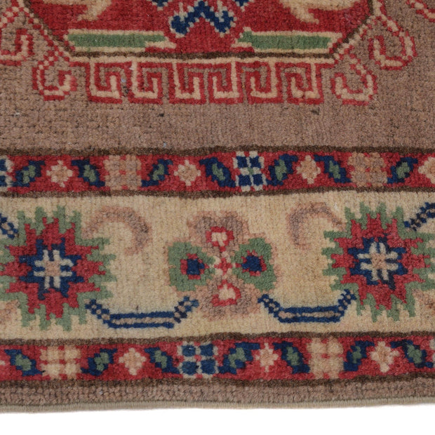 Gray Color Kazak Rug 2' 8" x 3' 9" - No. AL87310