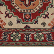 Hand Knotted Kazak Oriental Rug 2' 8" x 3' 10" - No. AL68046
