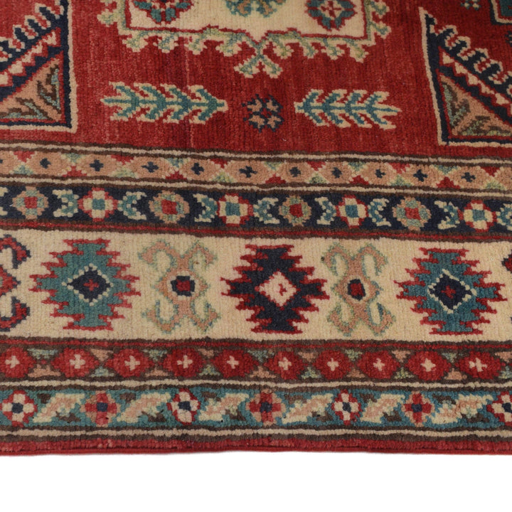 Oriental Kazak Rug 3' 5" x 5' 0" - No. AL39195