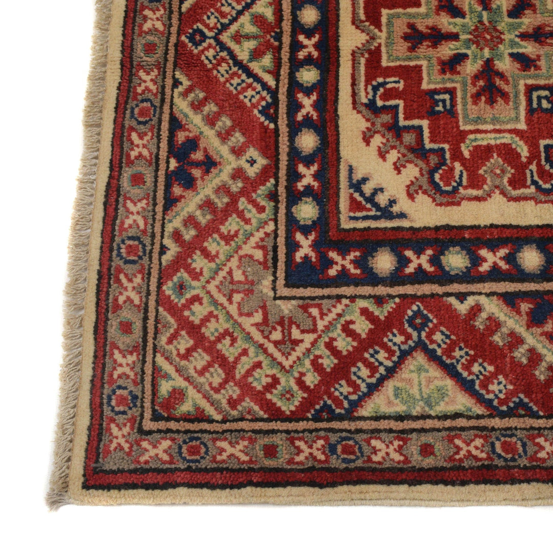 Hand knotted Kazak Carpet 2' 7" x 4' 1" - No. AL66723