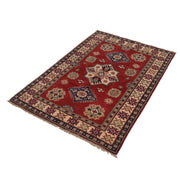 Hand Knotted Kazak Oriental Rug 3' 3" x 4' 7" - No. AL44282