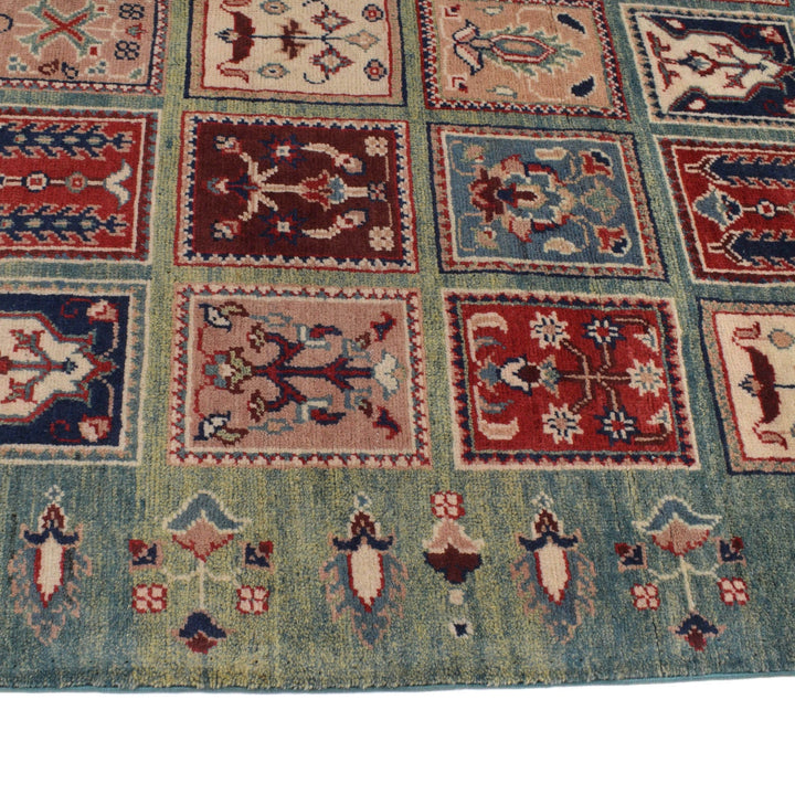 Hand Knotted Kazak Oriental Rug 4' 8" x 6' 9" - No. AL80328