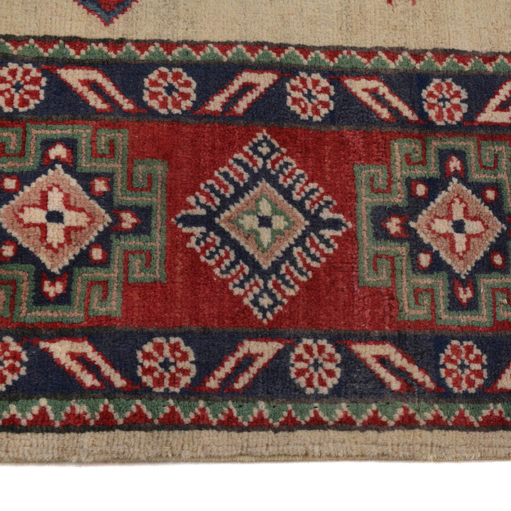 Hand Knotted Kazak Oriental Rug 8' 1" x 9' 8" - No. AL24012