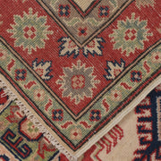 Hand knotted Kazak Carpet 3' 5" x 4' 9" - No. AL18548