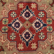 Handmade Kazak Area Rug 3' 3" x 4' 10" - No. AL62880