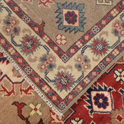 Handmade Kazak Area Rug 3' 3" x 4' 10" - No. AL62880
