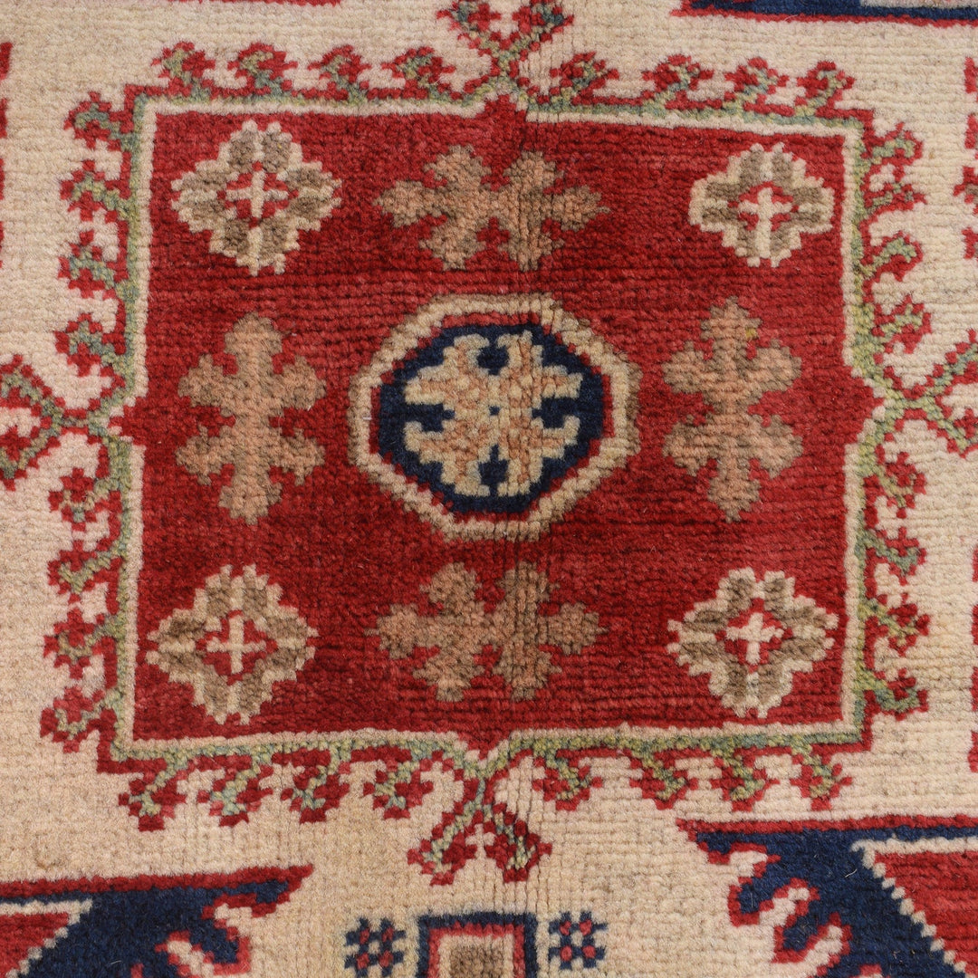 Oriental Kazak Rug 3' 3" x 4' 11" - No. AL65874