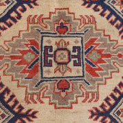 Ivory Color Kazak Rug 3' 5" x 4' 10" - No. AL86135