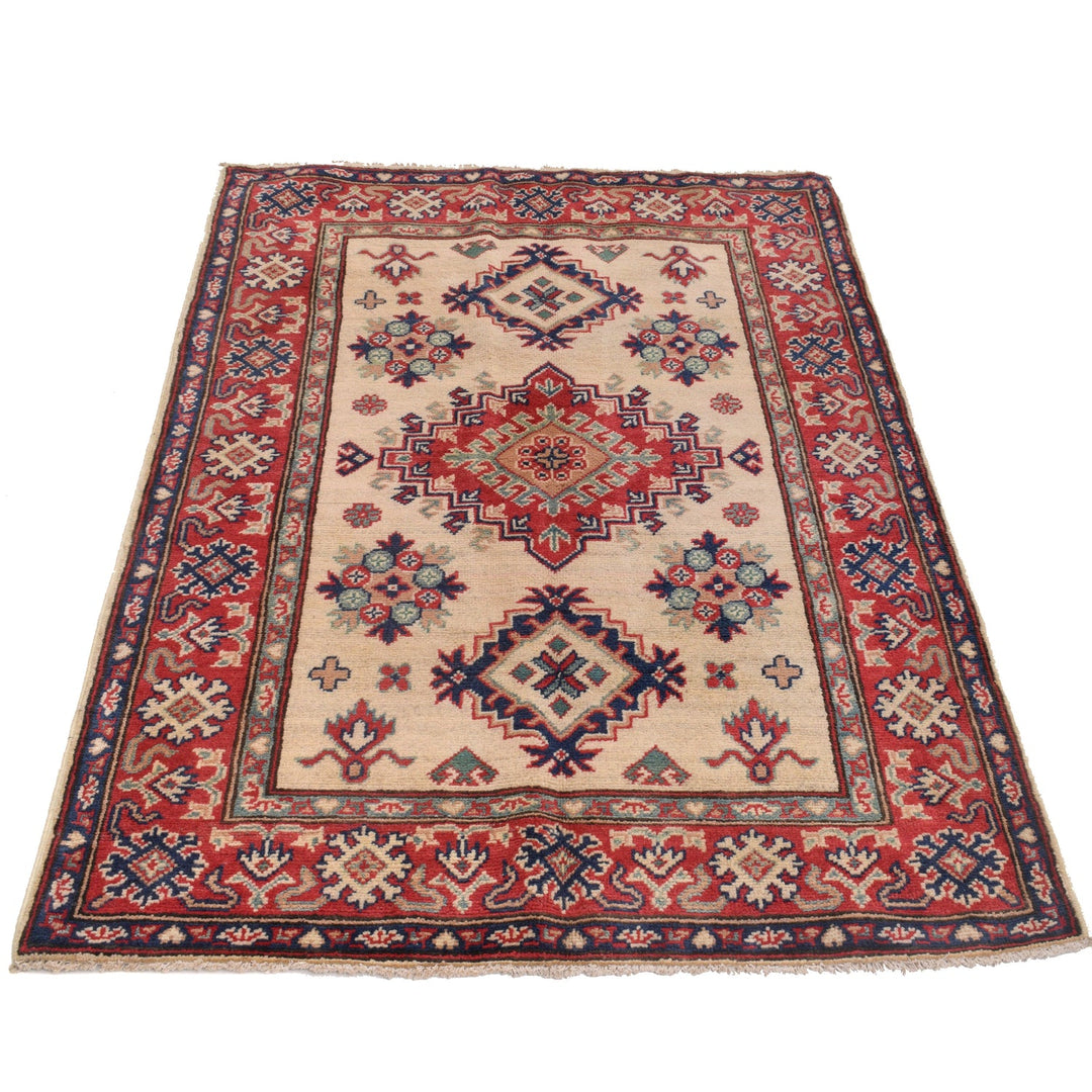 Hand knotted Kazak Rugs 3' 3" x 5' 1" - No. AL37151