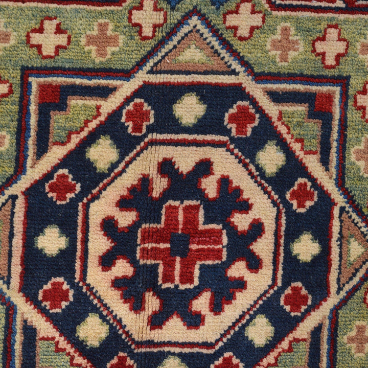 Hand Knotted Kazak Oriental Rug 8' 6" x 12' 8" - No. AL54567