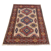 Handmade Kazak Area Rug 3' 3" x 4' 9" - No. AL52866