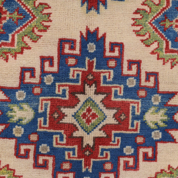 Handmade Kazak Area Rug 3' 3" x 4' 9" - No. AL52866