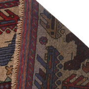 Handcrafted Afghan War Rug 3' 1" x 4' 6" - No. AL30966