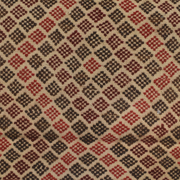 Handmade Soumak Kelim 4' 2" x 6' 5" - No. AL11810