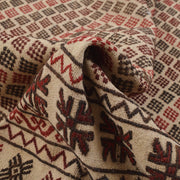 Handmade Soumak Kelim 4' 2" x 6' 5" - No. AL11810