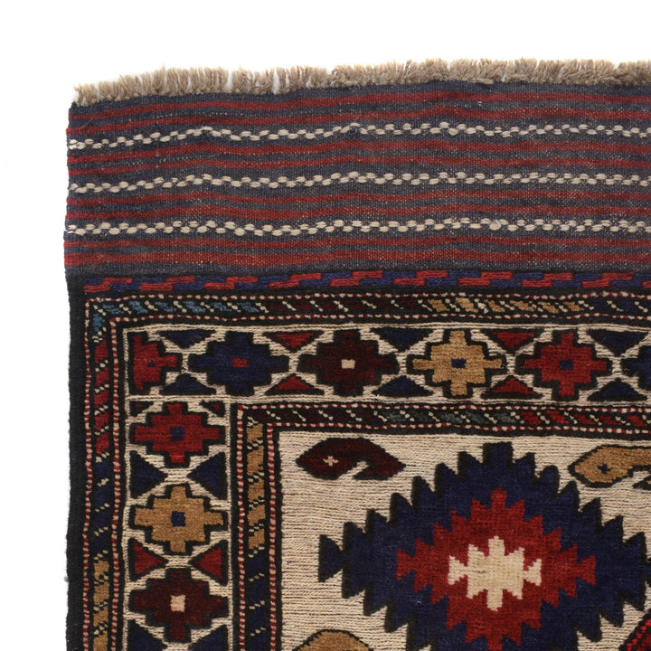 Handmade Barjista Kilim Rug 3' 9" x 5' 8" - No. AL88698