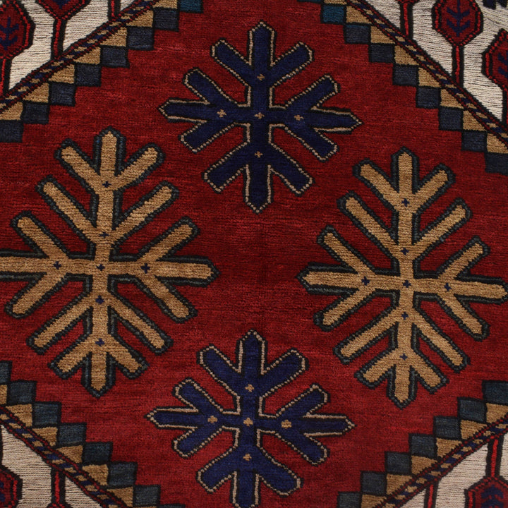Handmade Barjista Kilim Rug 3' 9" x 5' 8" - No. AL88698