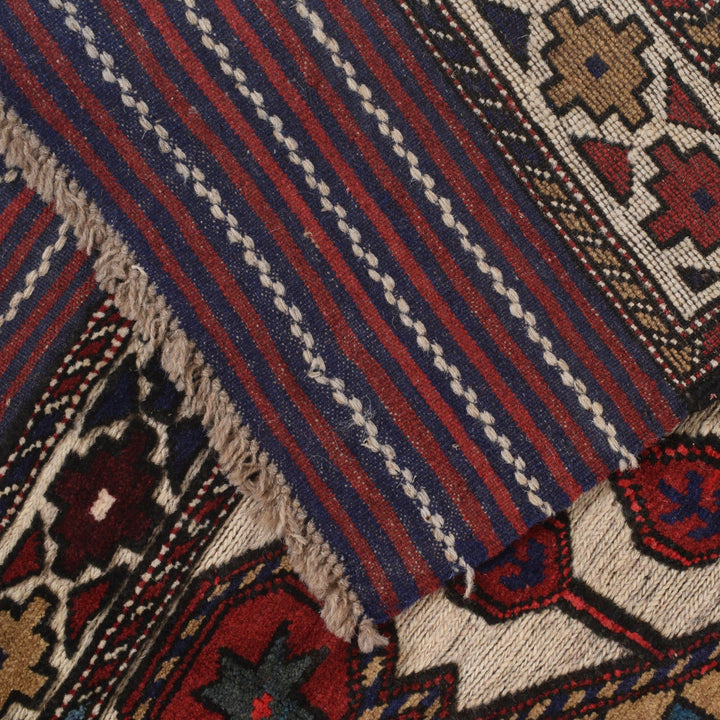 Handmade Barjista Kilim Rug 3' 9" x 5' 8" - No. AL88698
