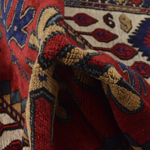 Handmade Barjista Kilim Rug 3' 9" x 5' 8" - No. AL88698