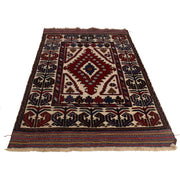 Handmade Barjista Kilim Rug 3' 10" x 6' 8" - No. AL30264