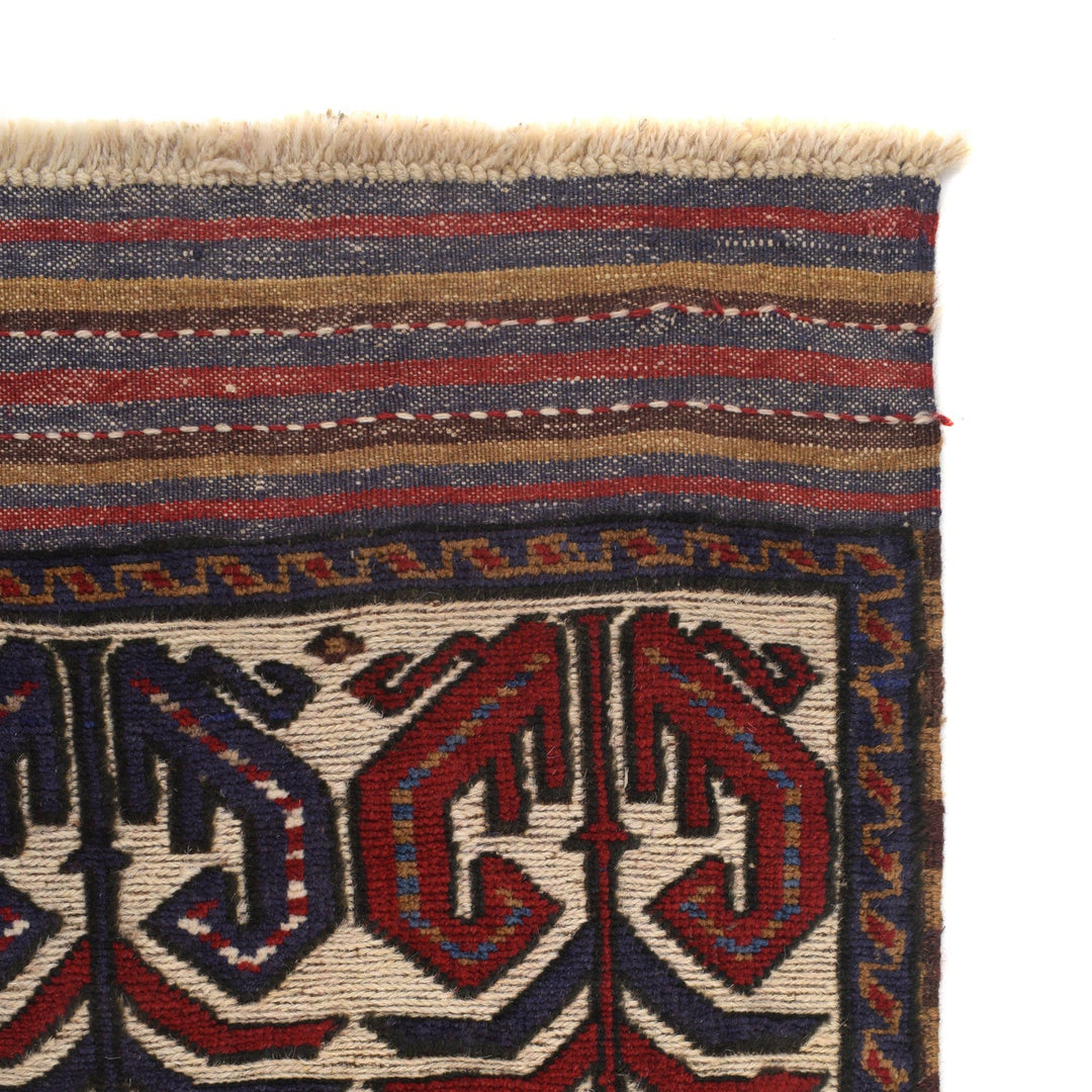 Handmade Barjista Kilim Rug 3' 10" x 6' 8" - No. AL30264