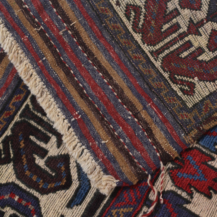 Handmade Barjista Kilim Rug 3' 10" x 6' 8" - No. AL30264