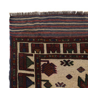 Handmade Barjista Kilim Rug 4' 1" x 5' 9" - No. AL33215