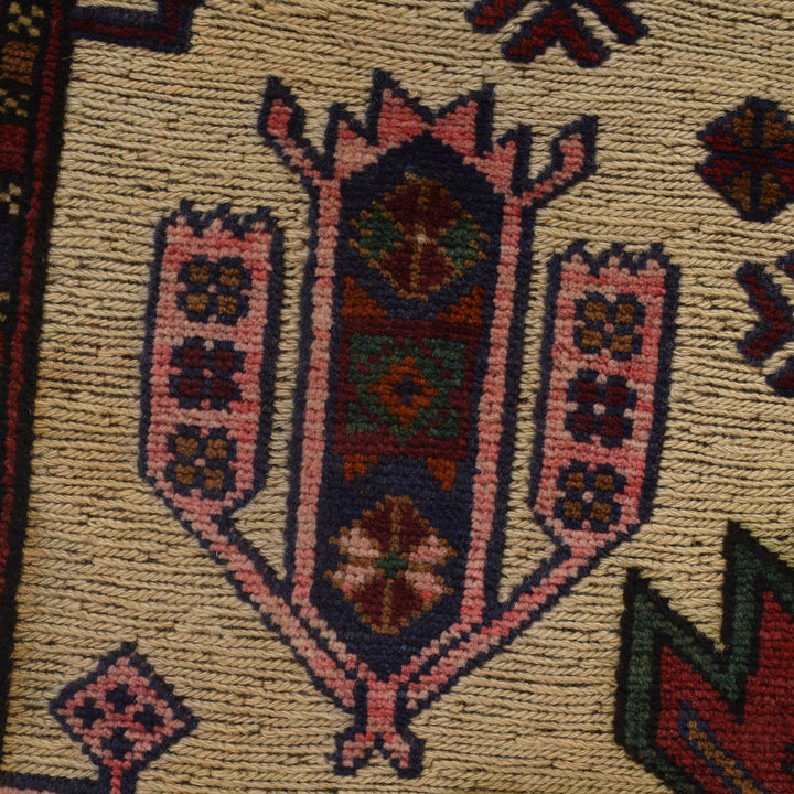 Handmade Barjista Kilim Rug 4' 1" x 5' 9" - No. AL33215