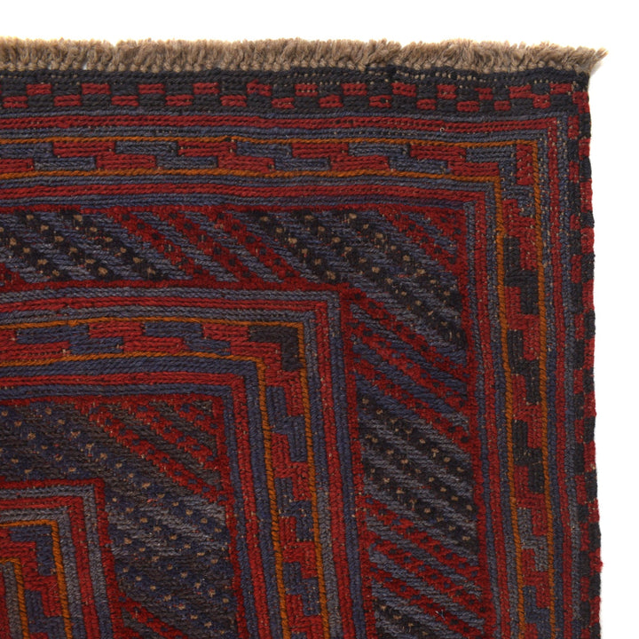 Handmade Wool Mushwani Rug 6' 6" x 9' 0" - No. AL44138